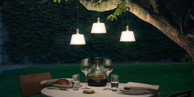 Solarlampen für den Garten