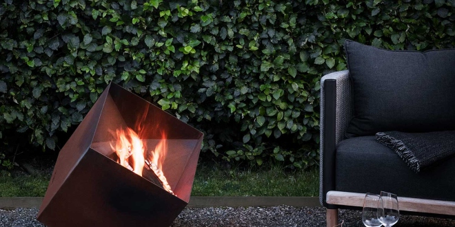 Feuer im Garten