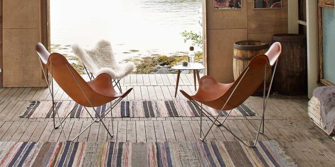 Der Cuero Butterfly Chair