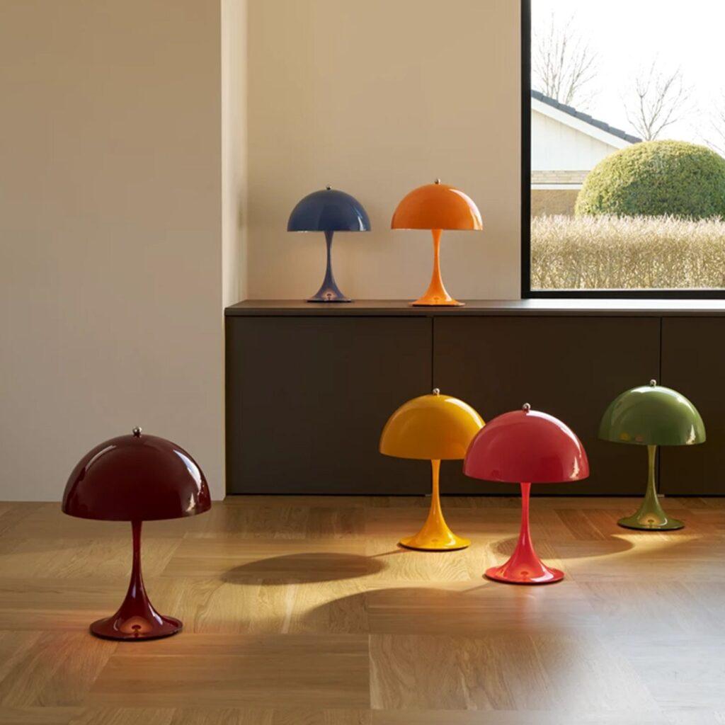 Designer im Spotlight: Verner Panton 7 Louis Poulsen Panthella 250 portable Tischleuchte Ambiente 5 115263 1920x1920