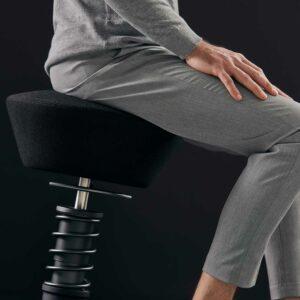 Minimalismus im Winter: Herrlich entschleunigend! 2 Minimalismus im Winter: Mit dem beweglichen schwarzen Aeris Swopper ein Leichtes.