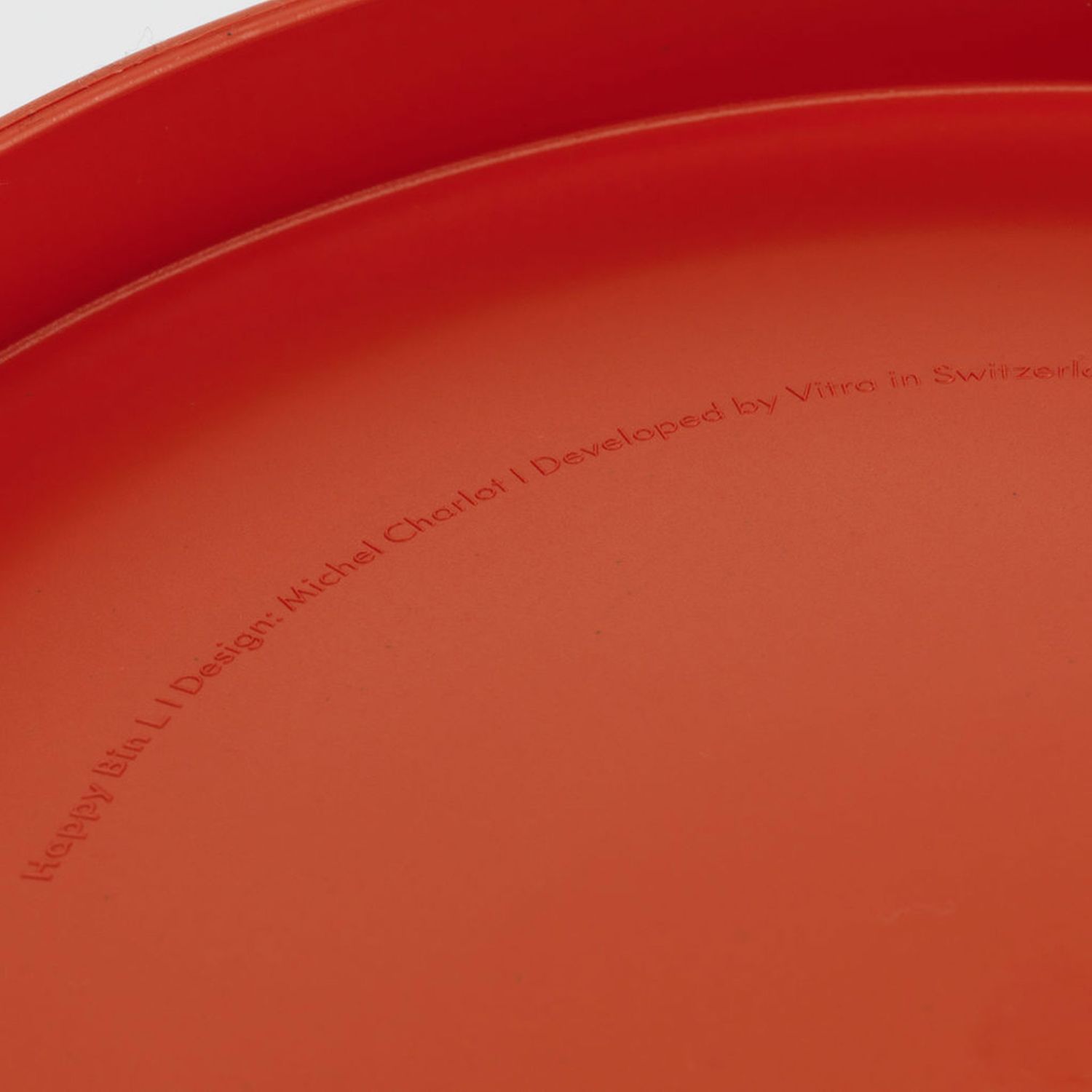 Vitra - Happy Bin RE Papierkorb small poppy red