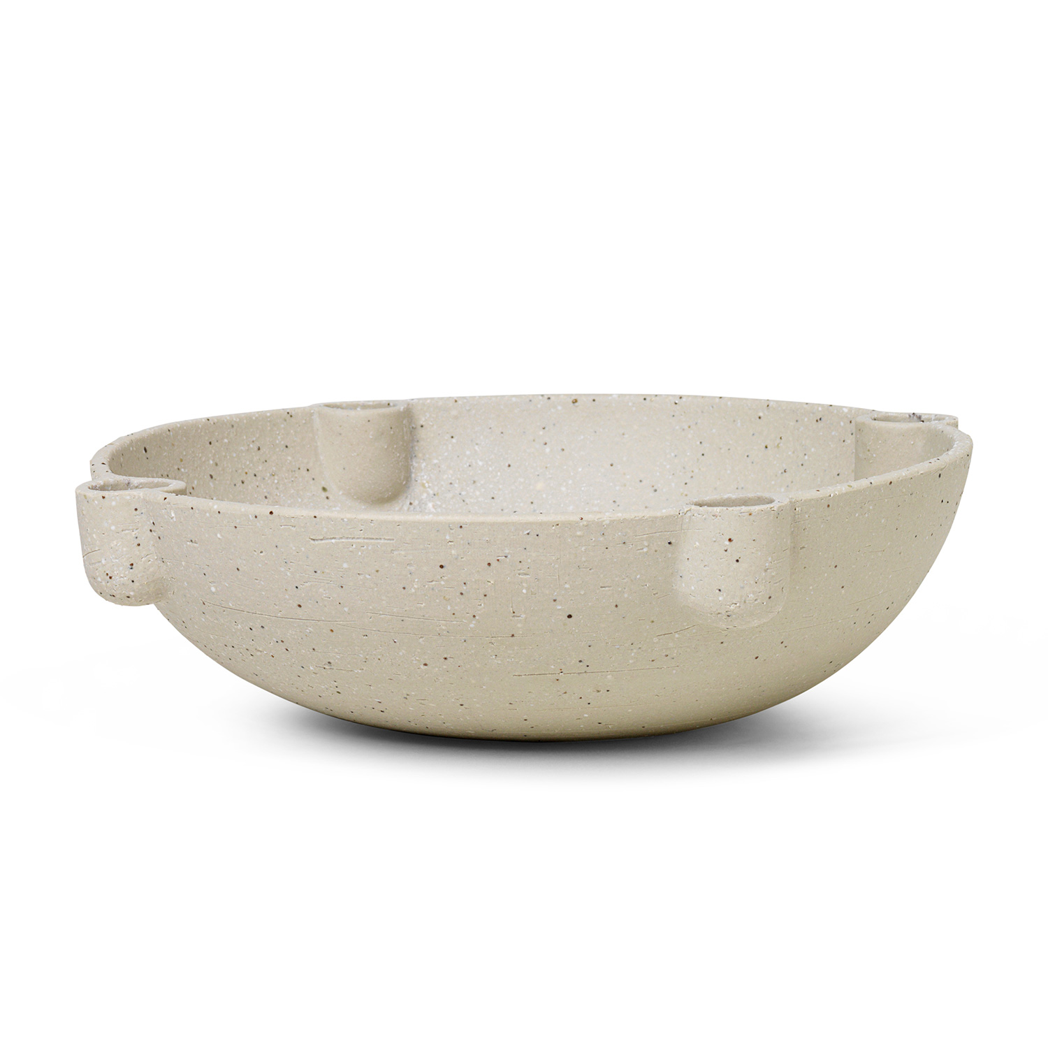 ferm living bow kerzenhalter large keramik ohne kerzen 59616