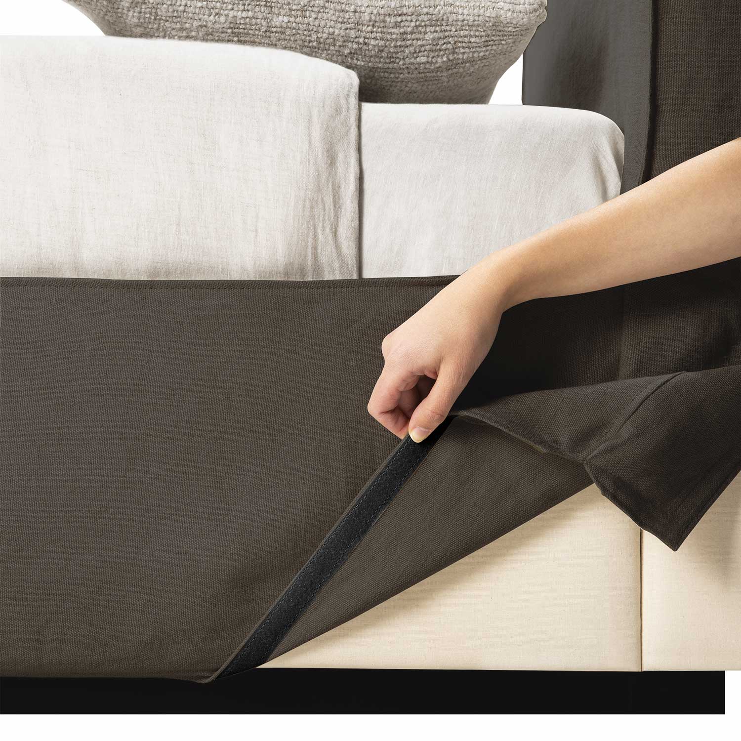 ethnicraft revive bett grey bezug 103951