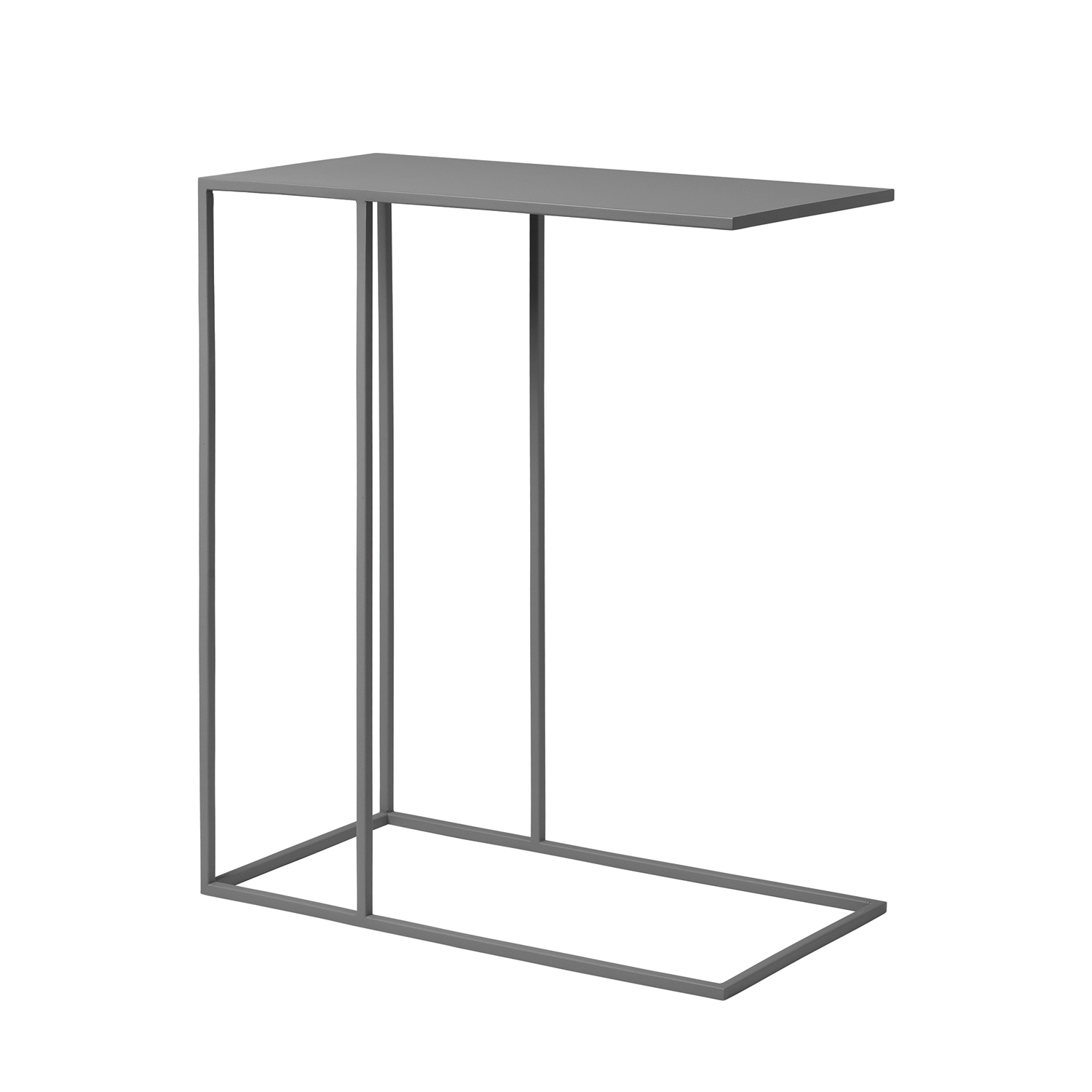 blomus fera beistelltisch steel gray 81871