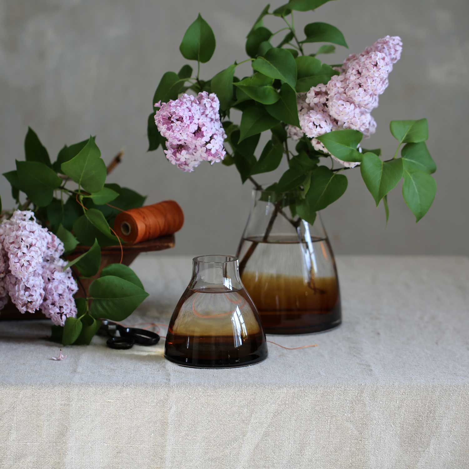 Ro Collection - Flower No. 1 Vase burnt sienna