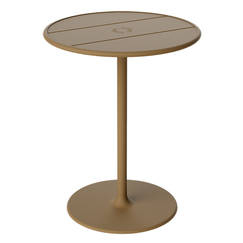 Fatboy - Fred's Outdoor Tisch rund 60 cm mochaccino