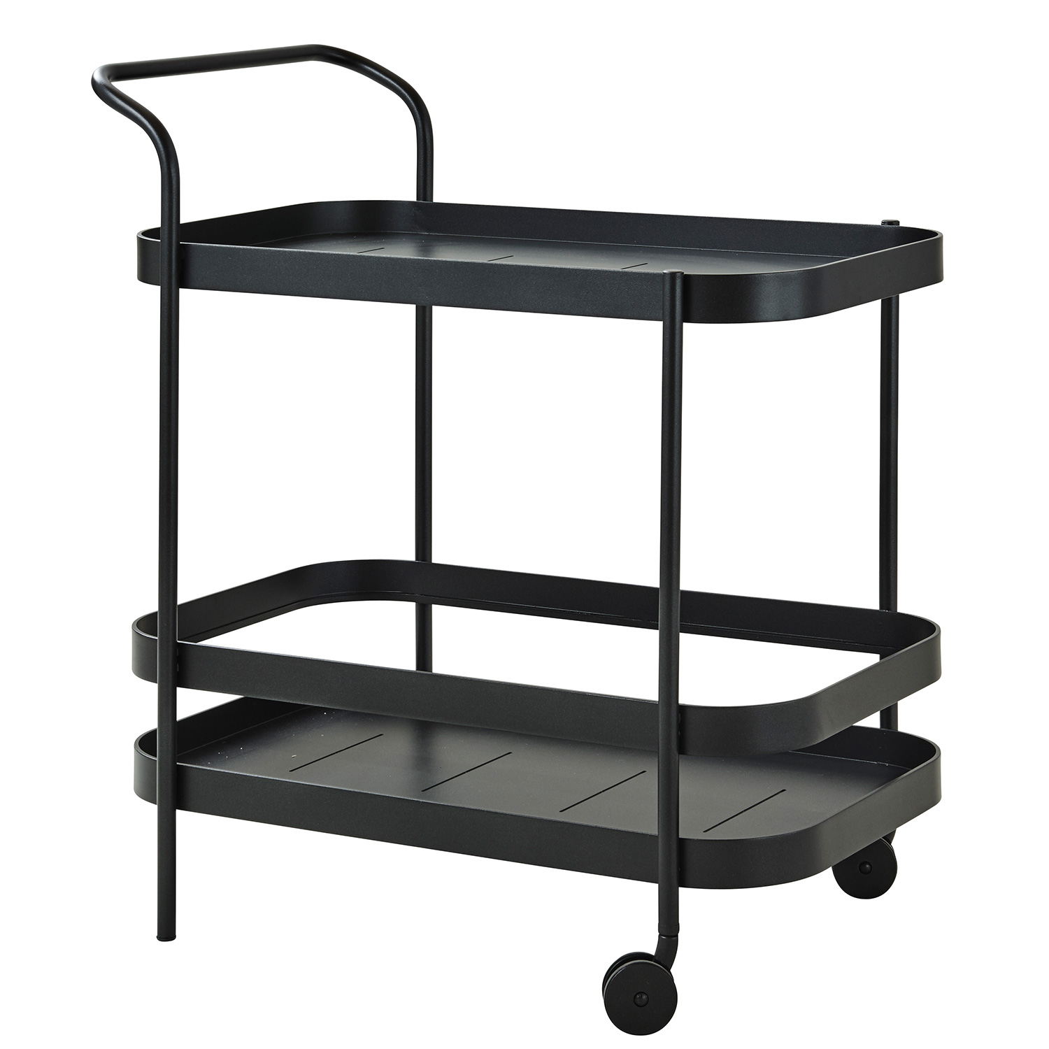 ohne einlegeboden cane line roll barwagen schwarz 52909
