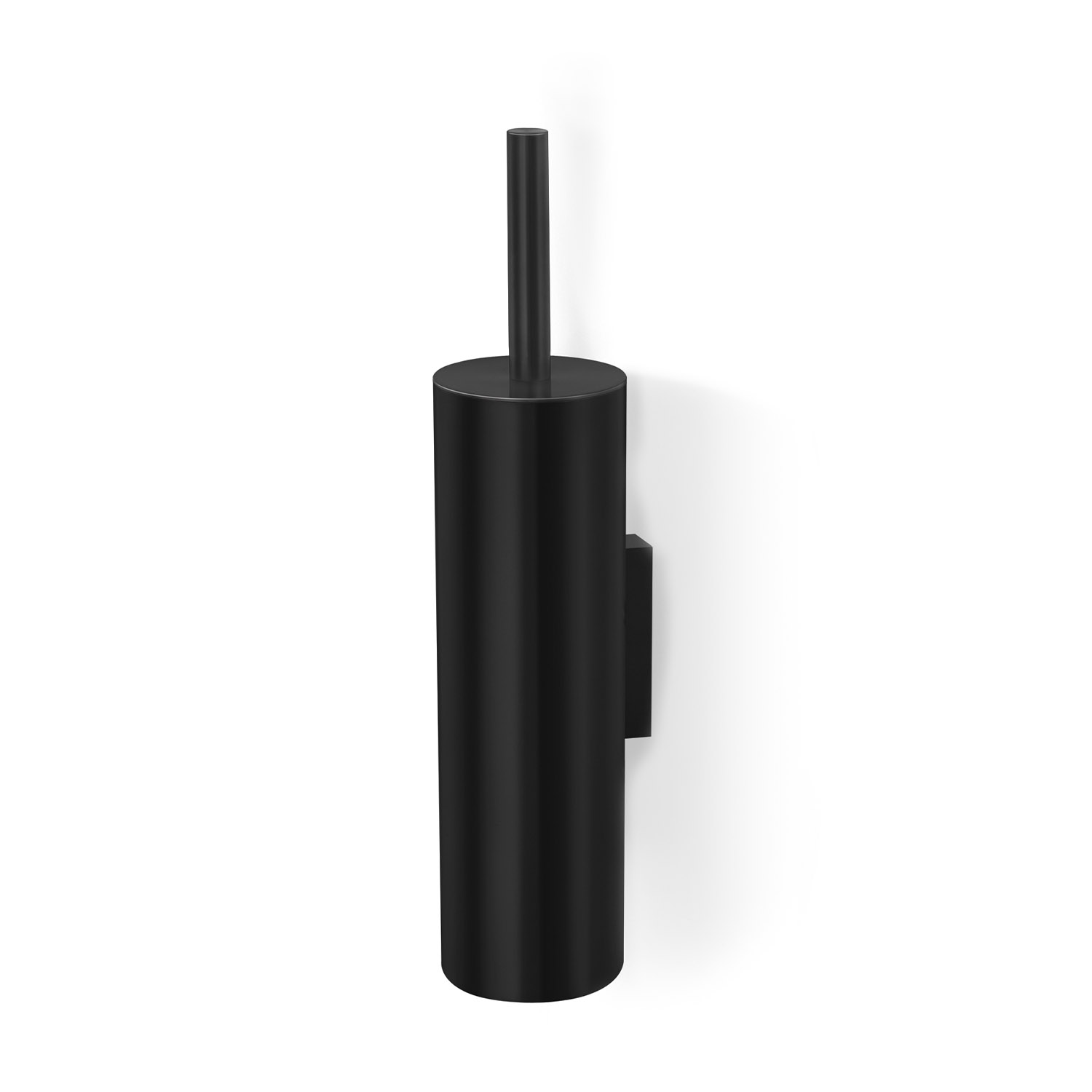 tubo toilettenbuerste zack schwarz wandversion 49895