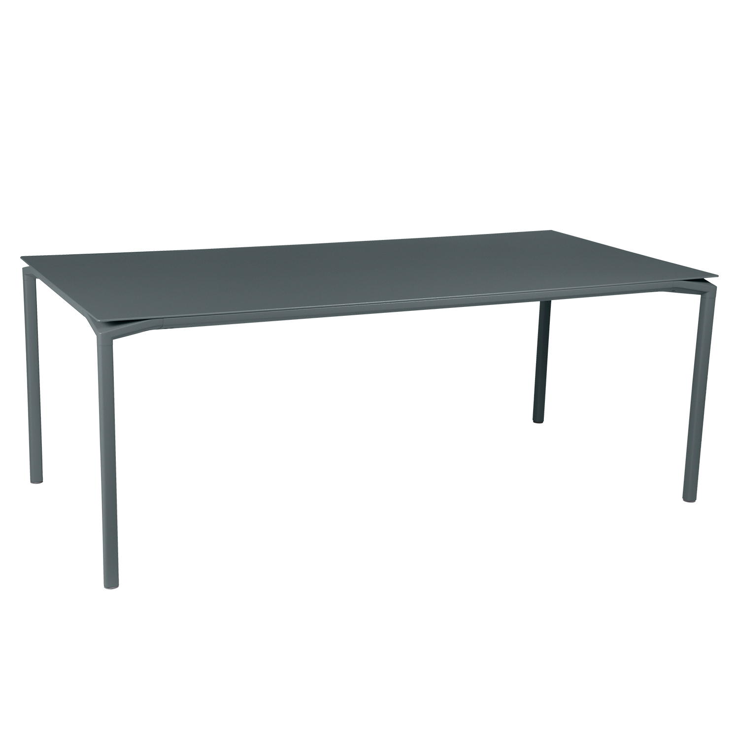 fermob calvi tisch 195x95cm gewittergrau 874026 105579