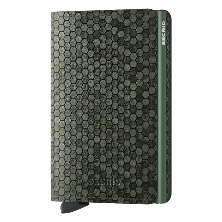 secrid slimwallet hexagon gruen 104824
