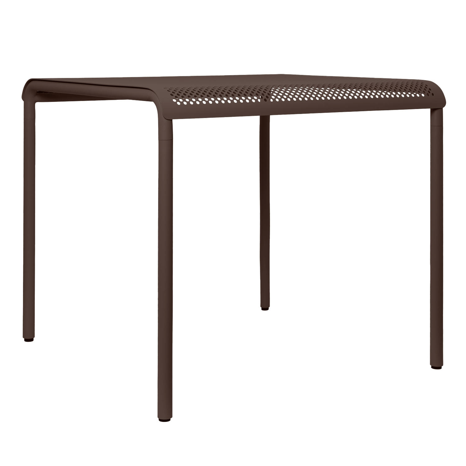 Ferm Living - Dapple Outdoor Tisch 80x80 cm dark chocolate
