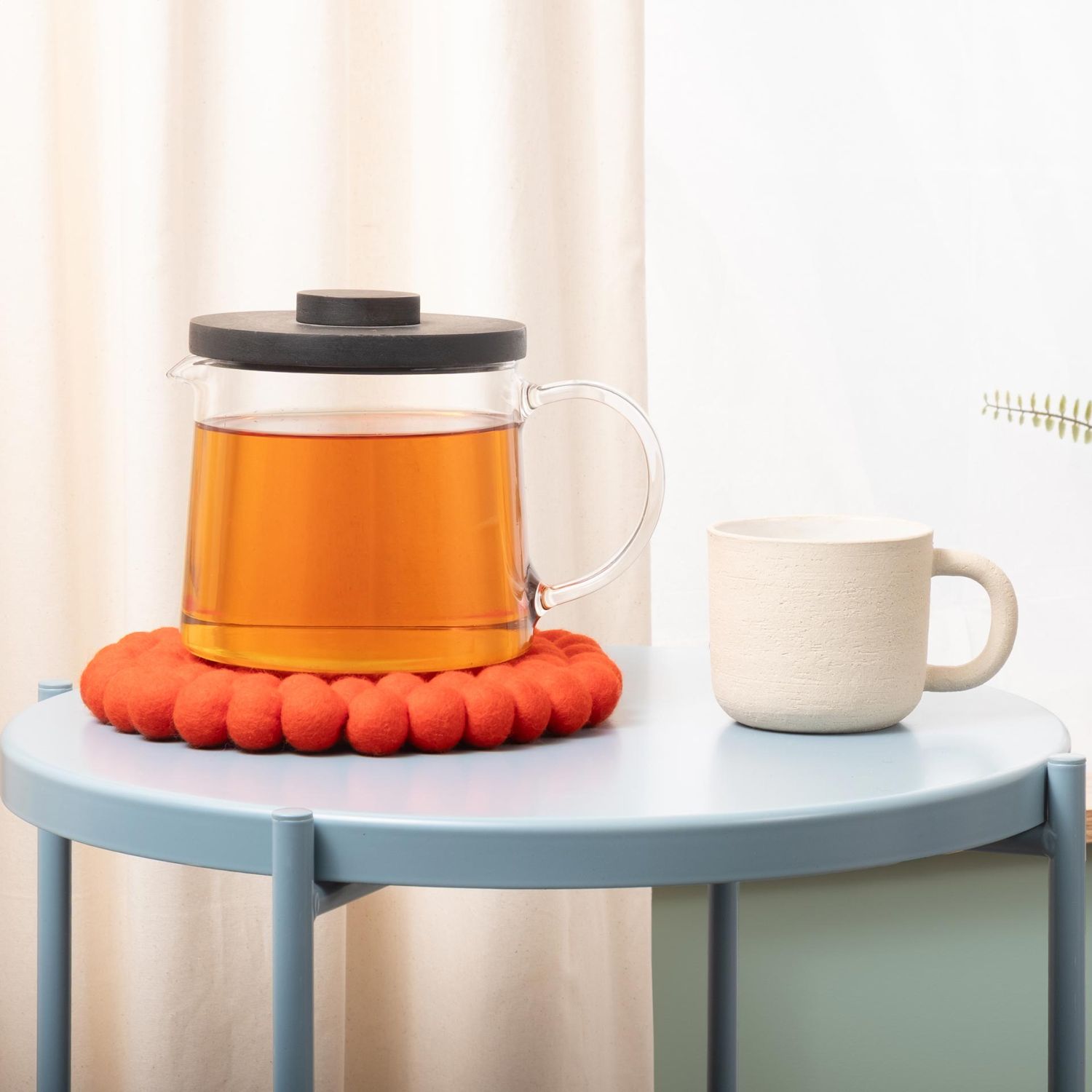 myfelt - Topfuntersetzer rund Isa