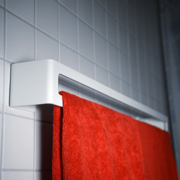 radius badetuchstange weiss 17127