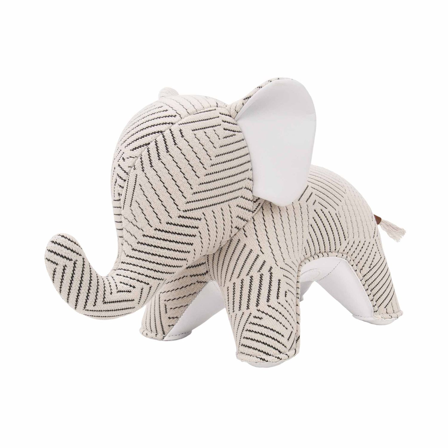 Züny - Buchstütze Elefant Abby (Kvadrat Razzle Dazzle)