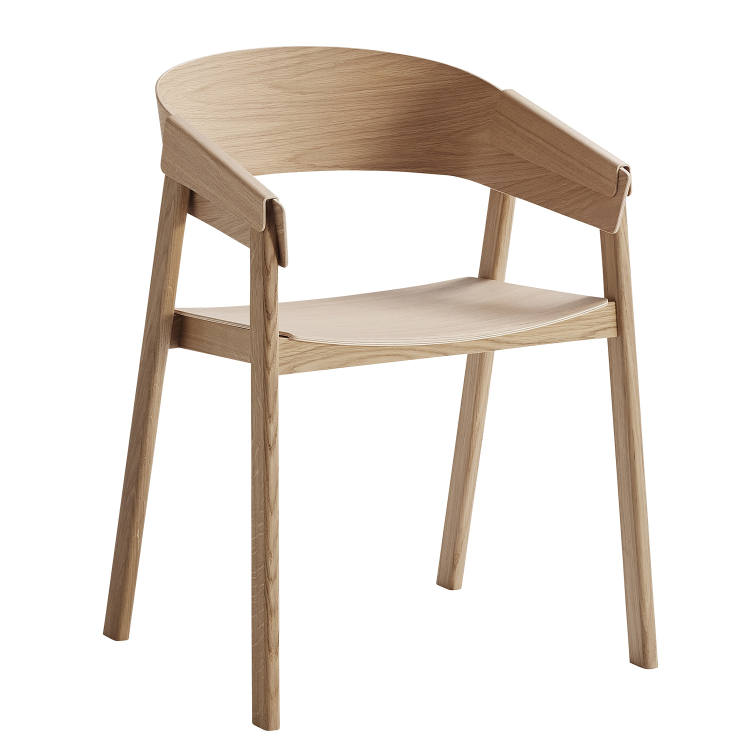 muuto cover armchair eiche 66835
