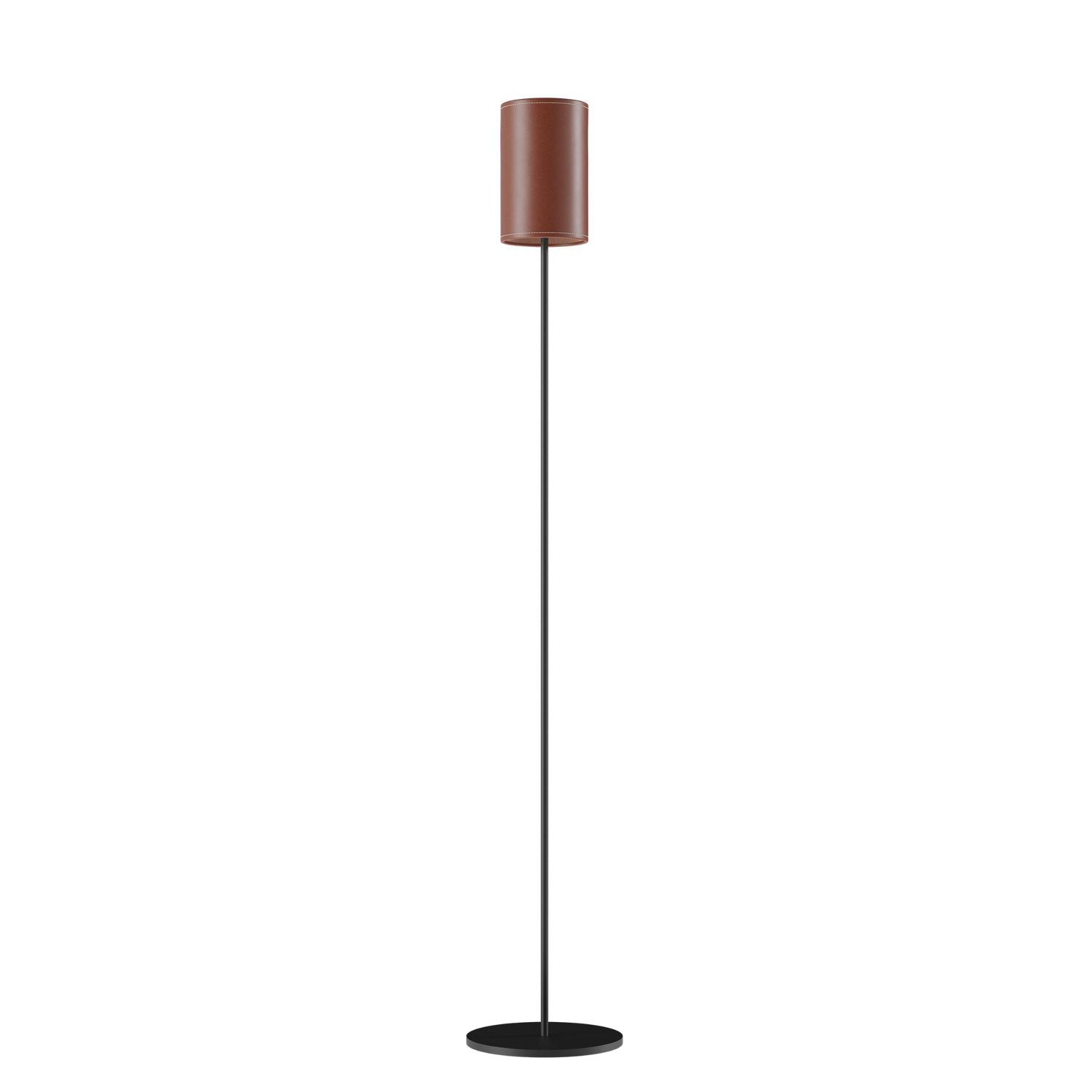 Cuero - Cylinder Leather Stehlampe 14 cm montana