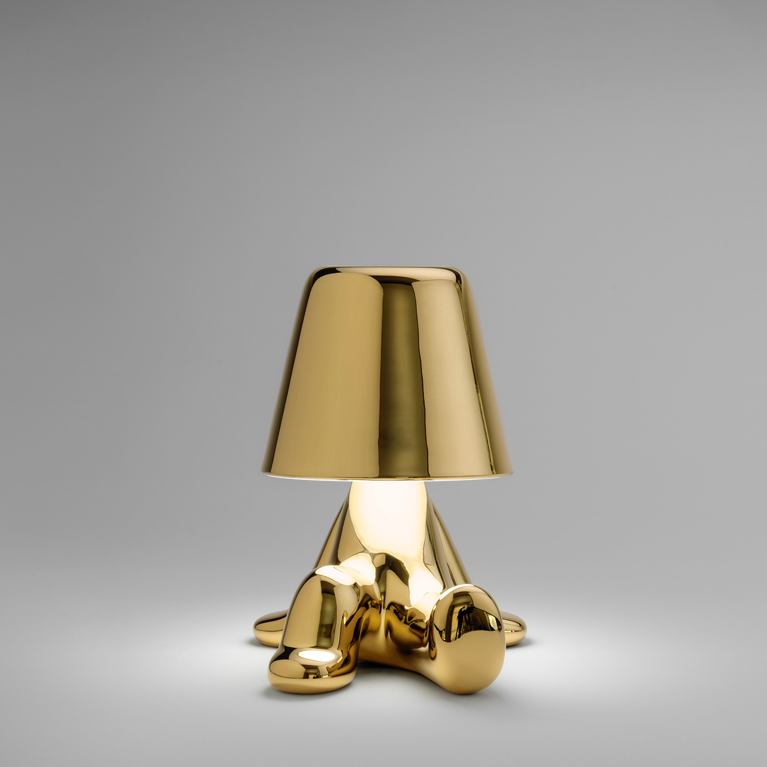 qeeboo golden brothers bob leuchtend 100269