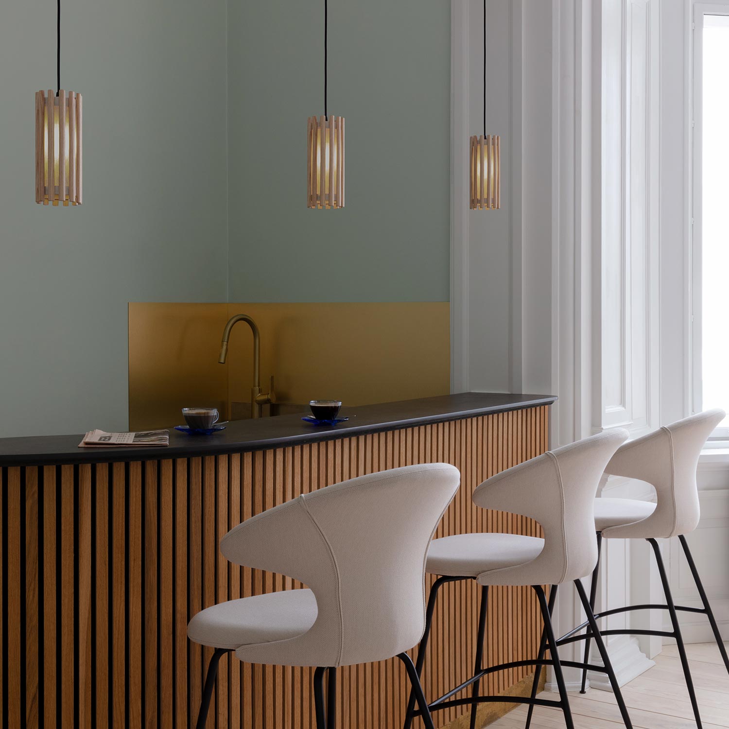 umage komorebi lampenschirm mini eiche bar 92447