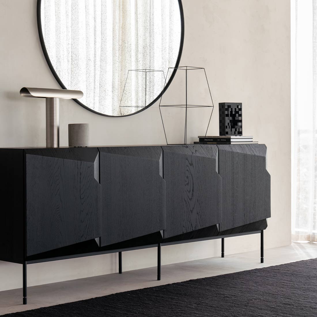 ethnicraft stairs anrichte schwarz ambiente 90098
