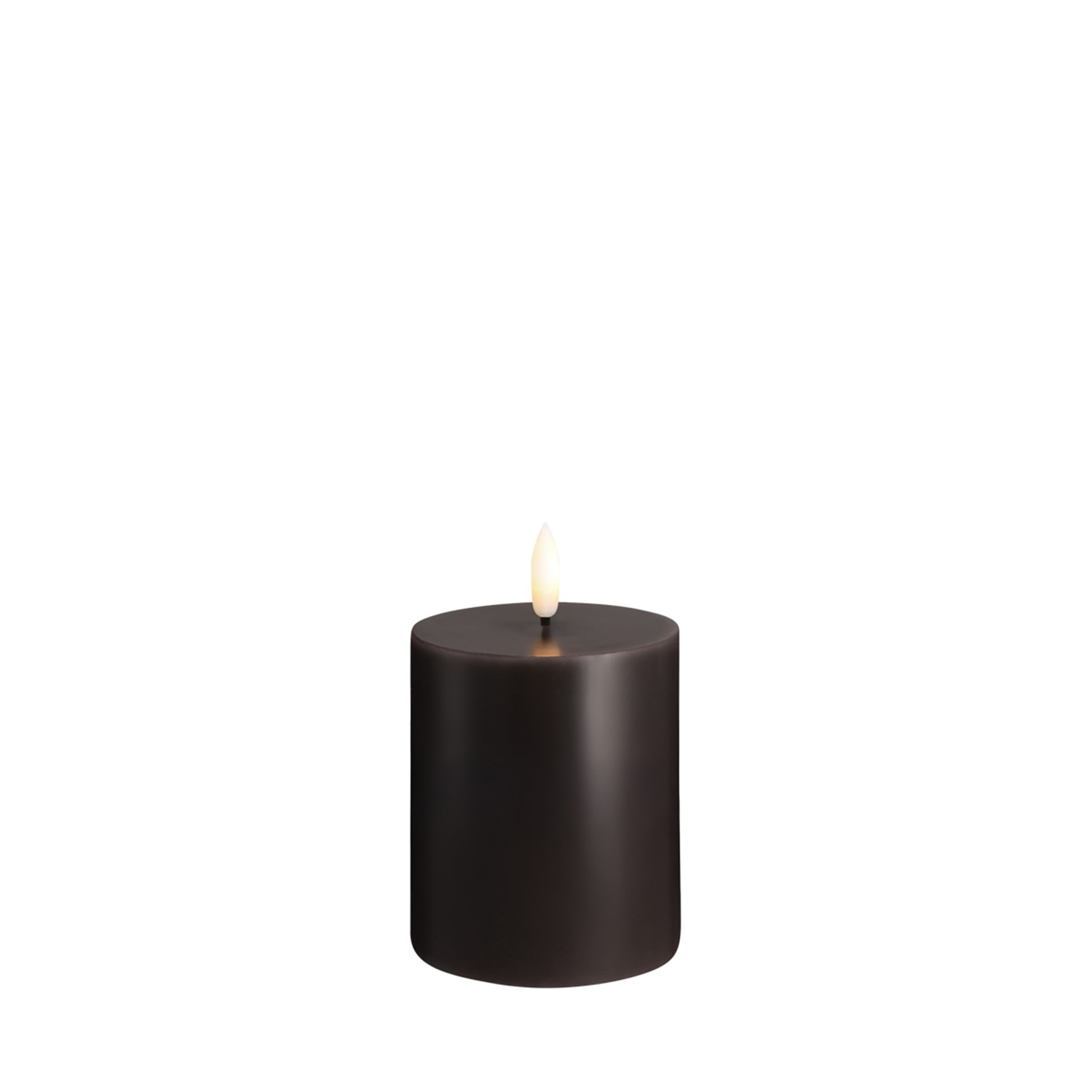 Moods&More - LED-Stumpenkerze in Seiden-Optik