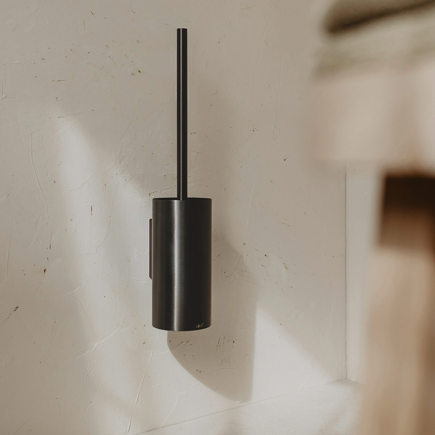 Zack - LINEA Toilettenbürste graphite anti-fingerprint