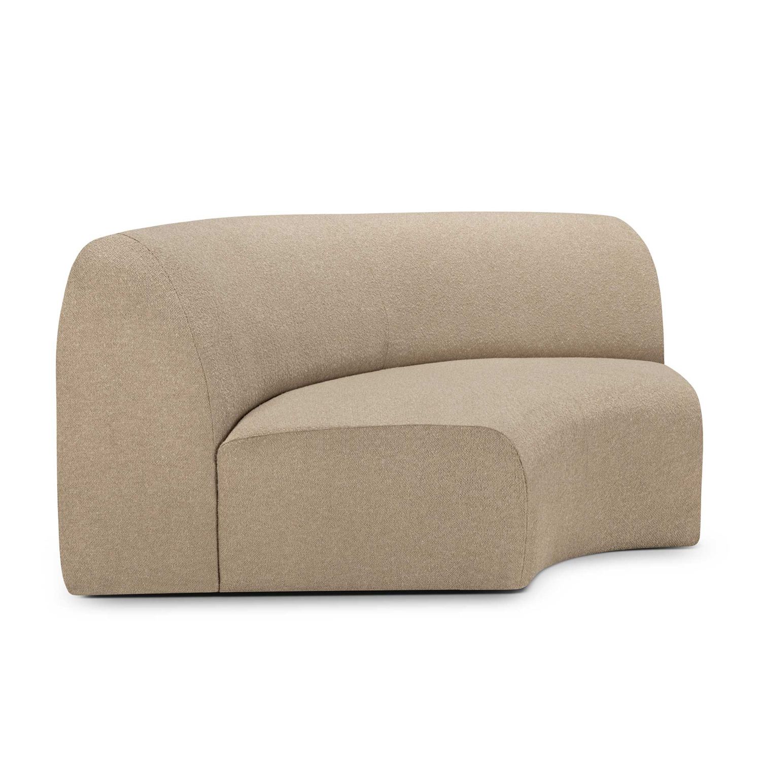 Ethnicraft - Bulky 90-Grad runde Ecke Almond