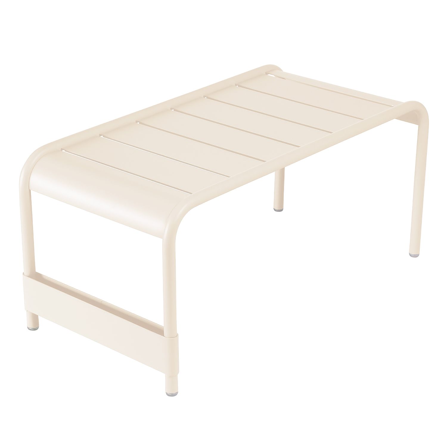 Fermob - Luxembourg niedriger Tisch / Bank Latte-Beige