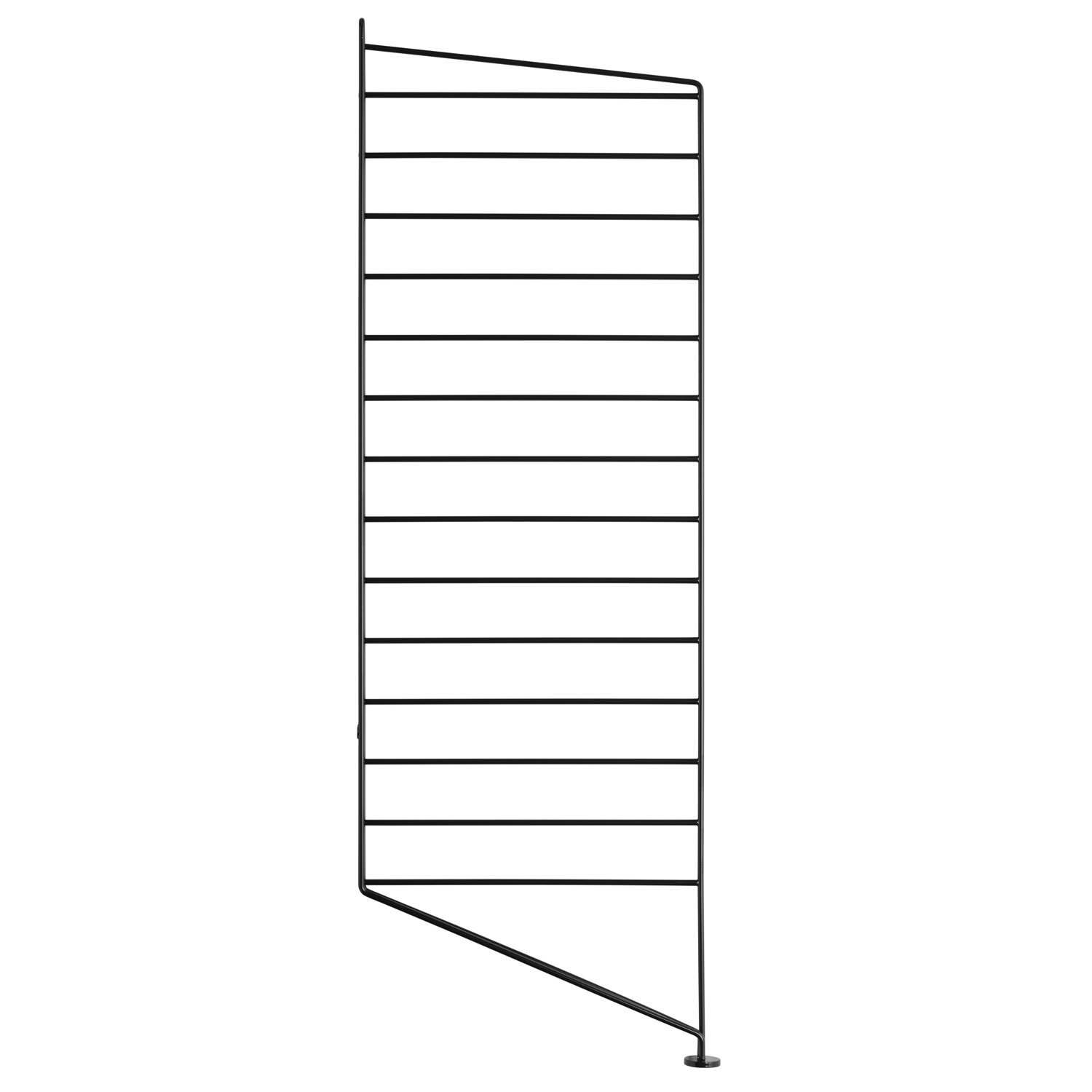 string bodenleiter 85x30 schwarz 24212