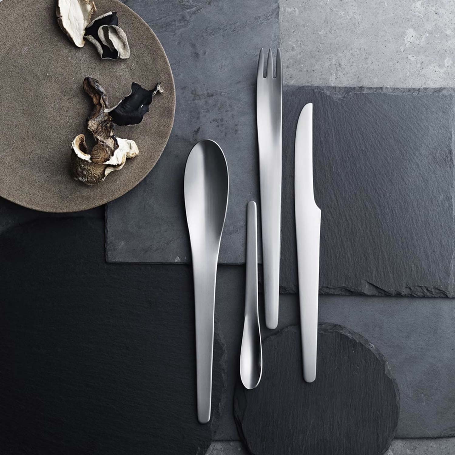 Georg Jensen - Arne Jacobsen Besteck Set 24 teilig