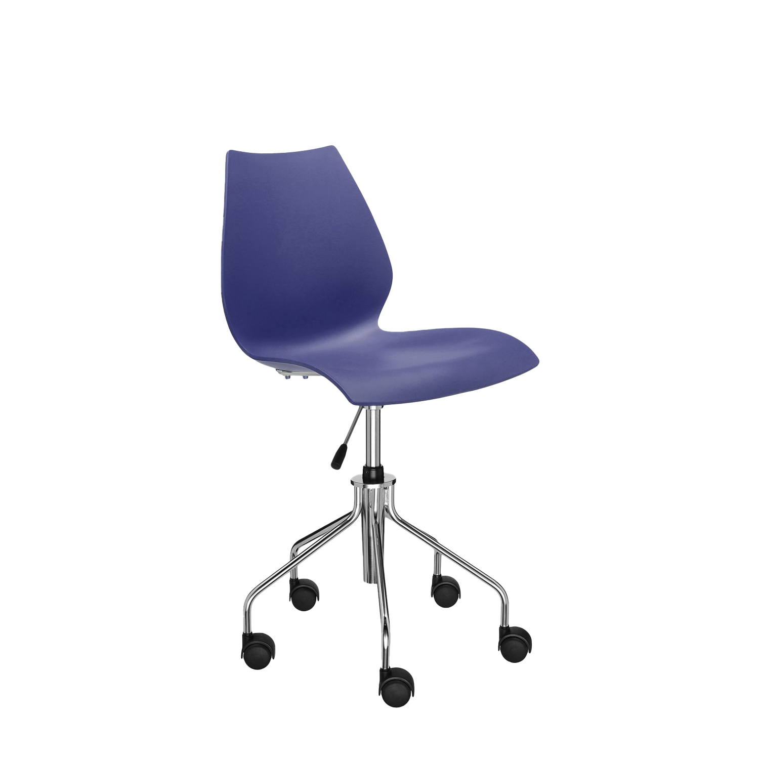 Kartell - Maui Drehstuhl marineblau