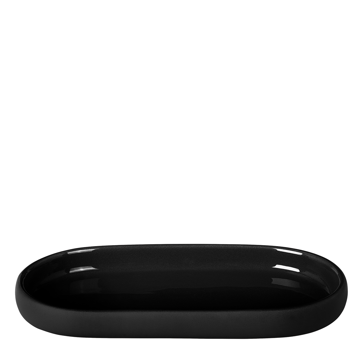 blomus sono tablett schwarz 82276