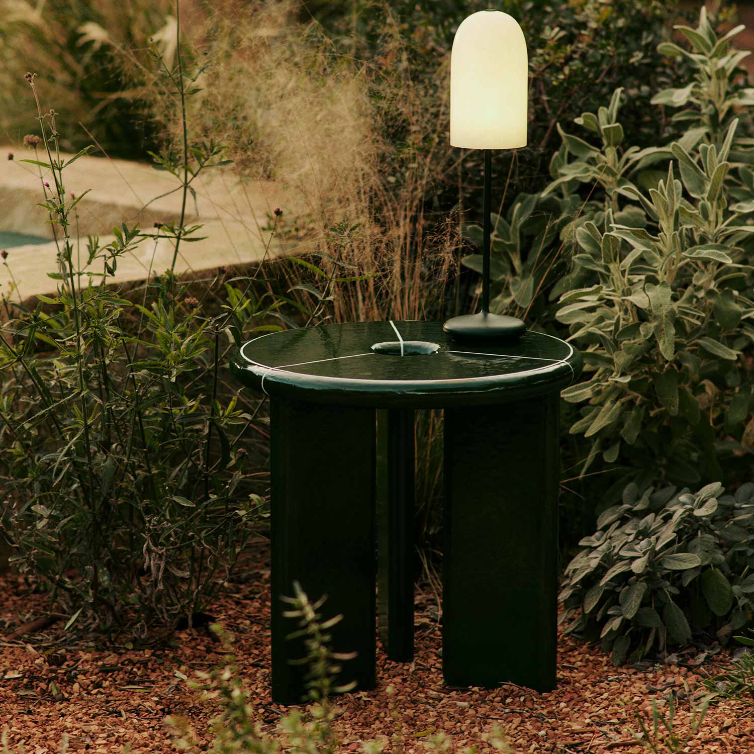 Ferm Living - Deya Beistelltisch 47 cm chestnut brown