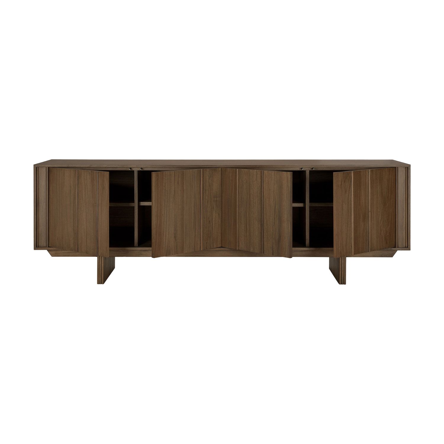 Ethnicraft - Pillar Anrichte teak wild brown 4 Türen
