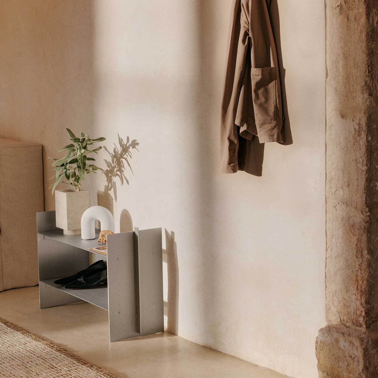 Ferm Living - Lager Niedrigregal cashmere