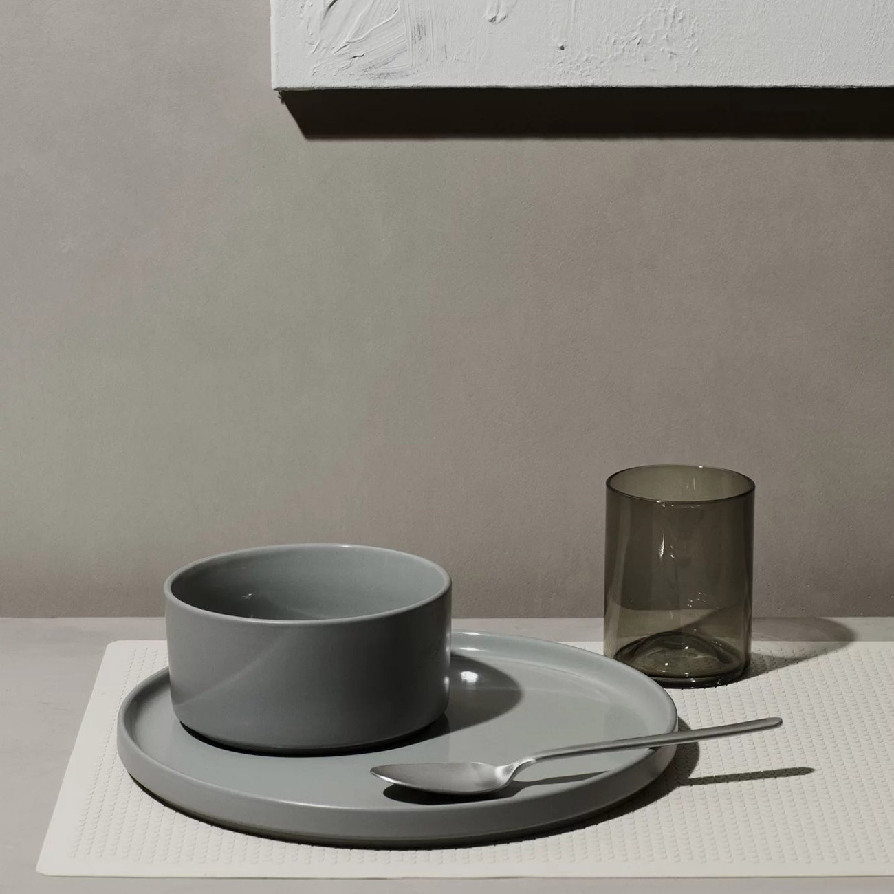 blomus - PILAR Dessertteller pewter