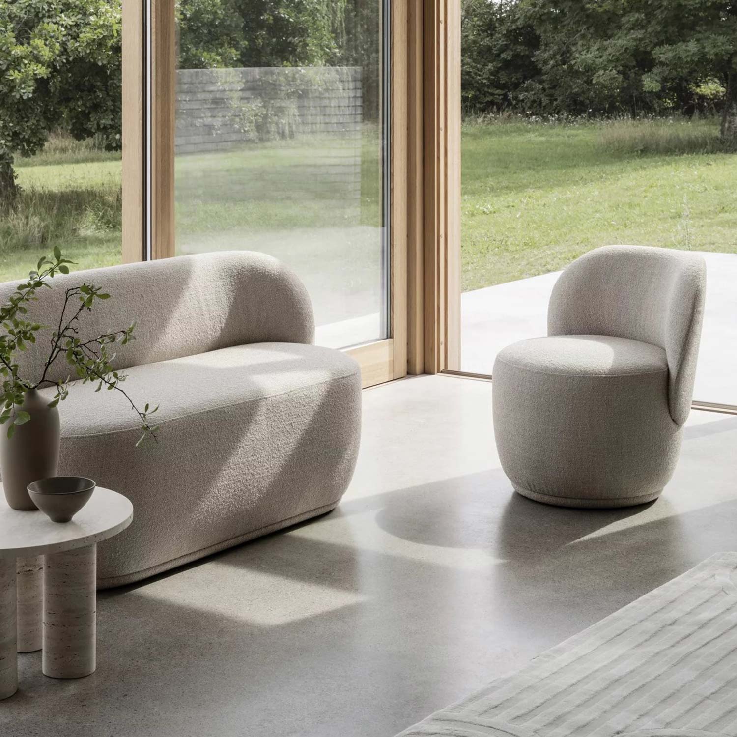 blomus koun sessel mit Zweisitzer 102612