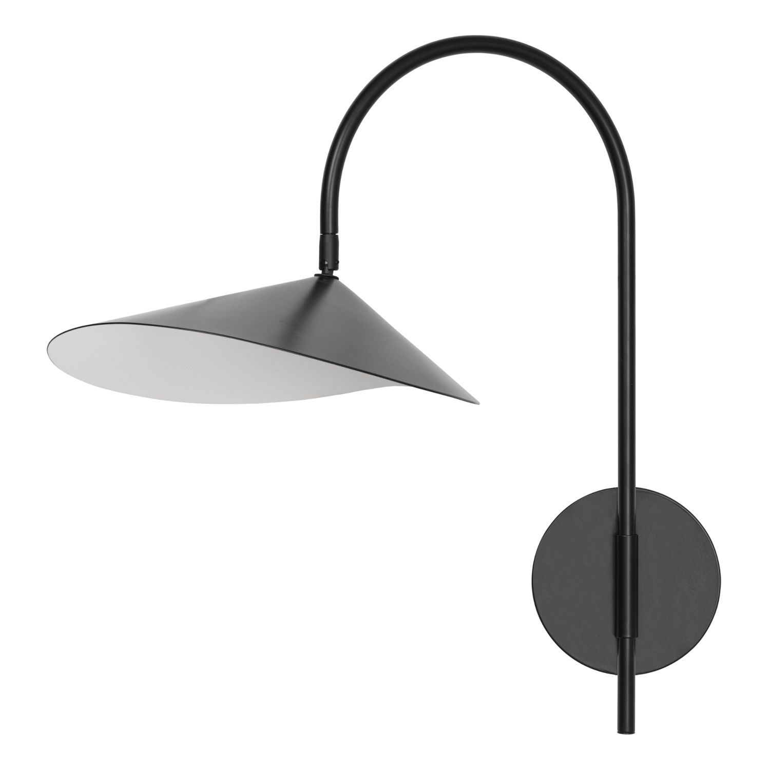 Ferm Living - Arum Swivel Wandlampe schwarz