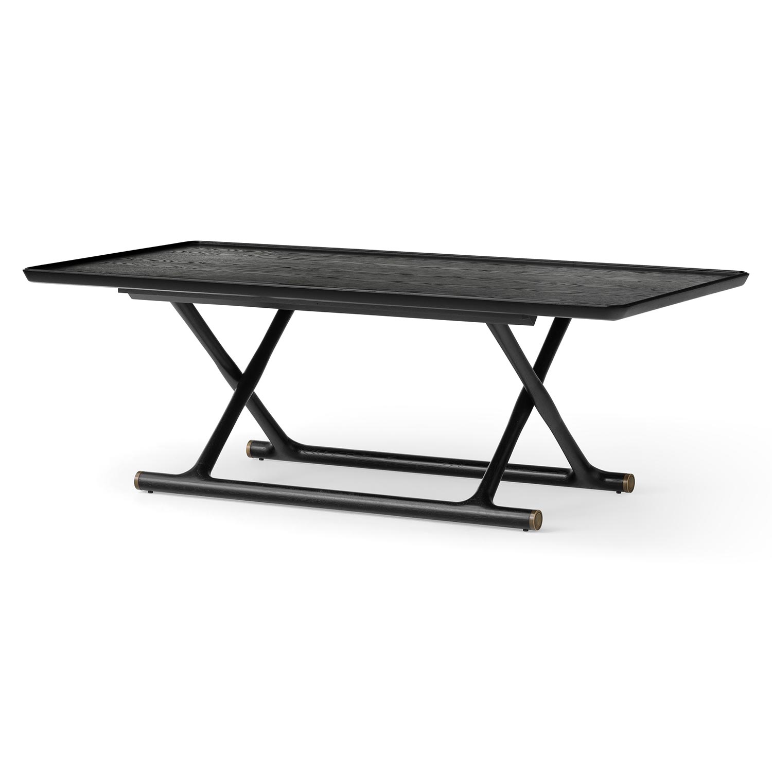 Audo - Jäger Beistelltisch Black Oak/Black Oak