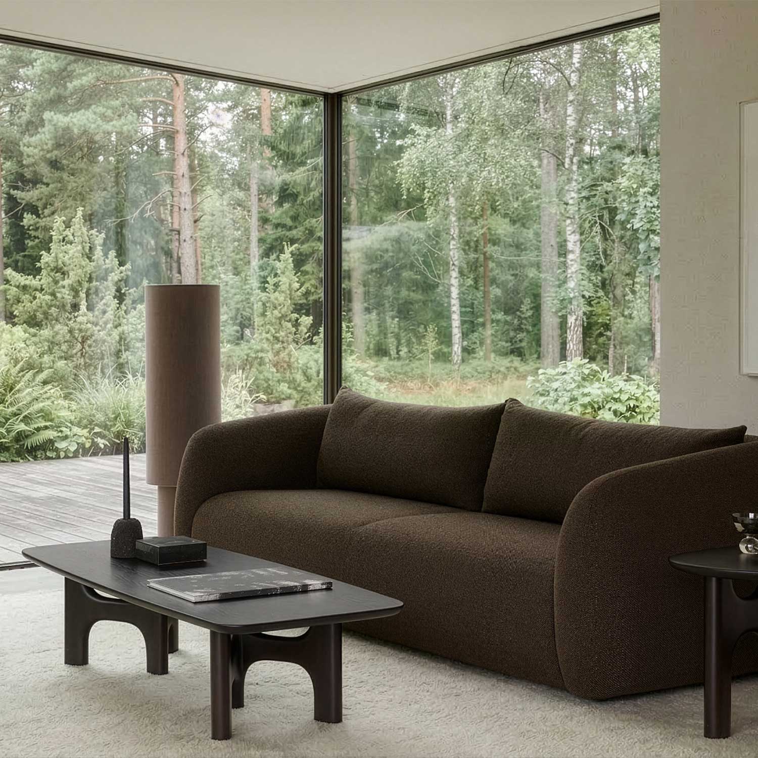 Ethnicraft - Flow Couchtisch mahagoni