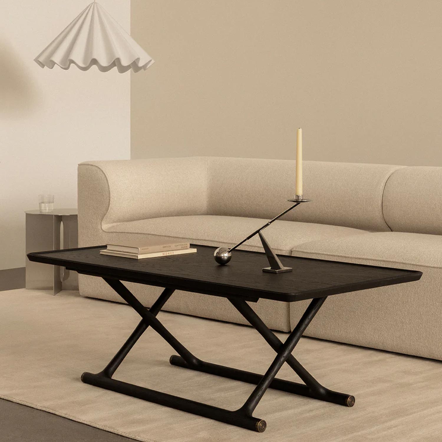 Audo - Jäger Beistelltisch Walnut/Walnut