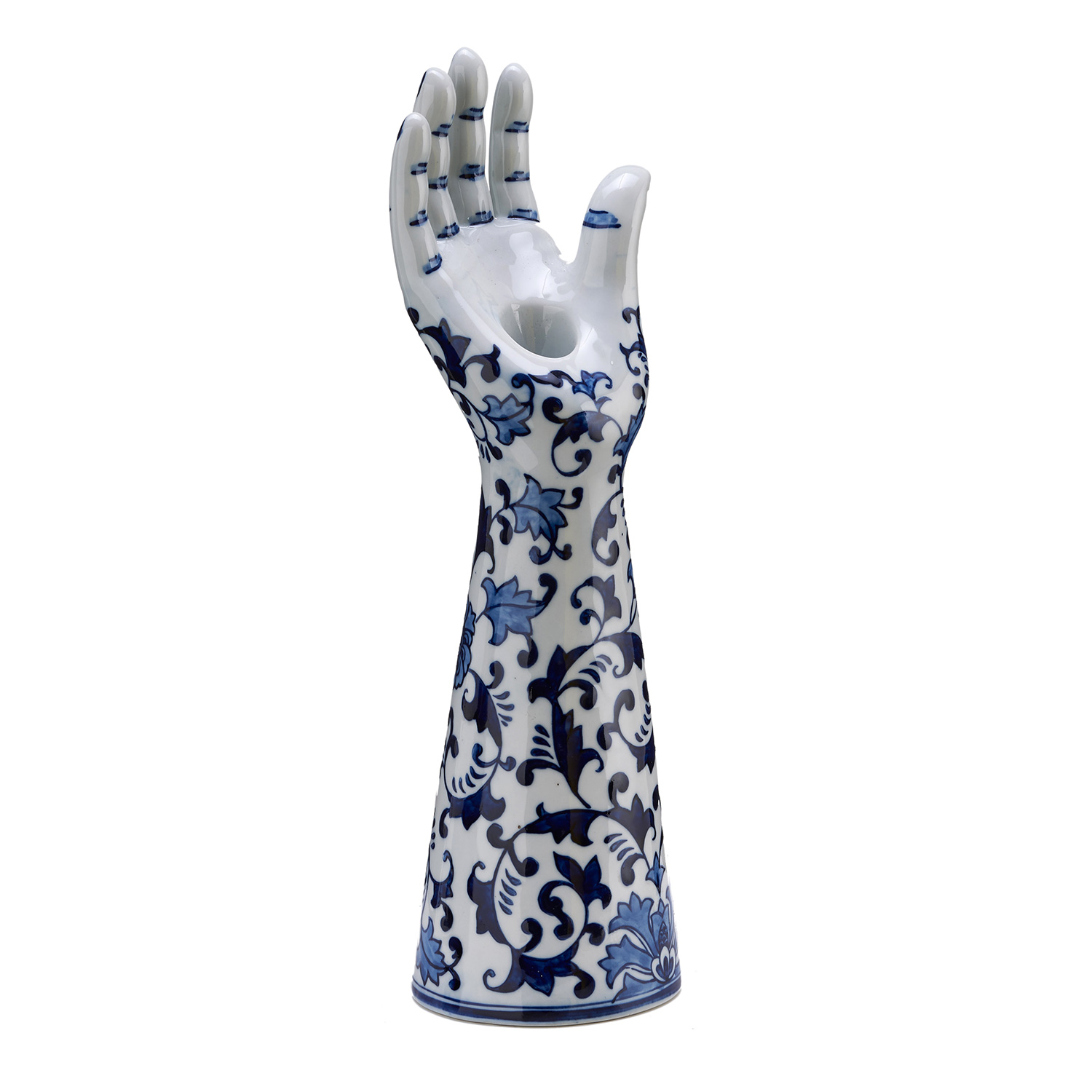 pols potten hands up kerzenhalter l hinten 99153