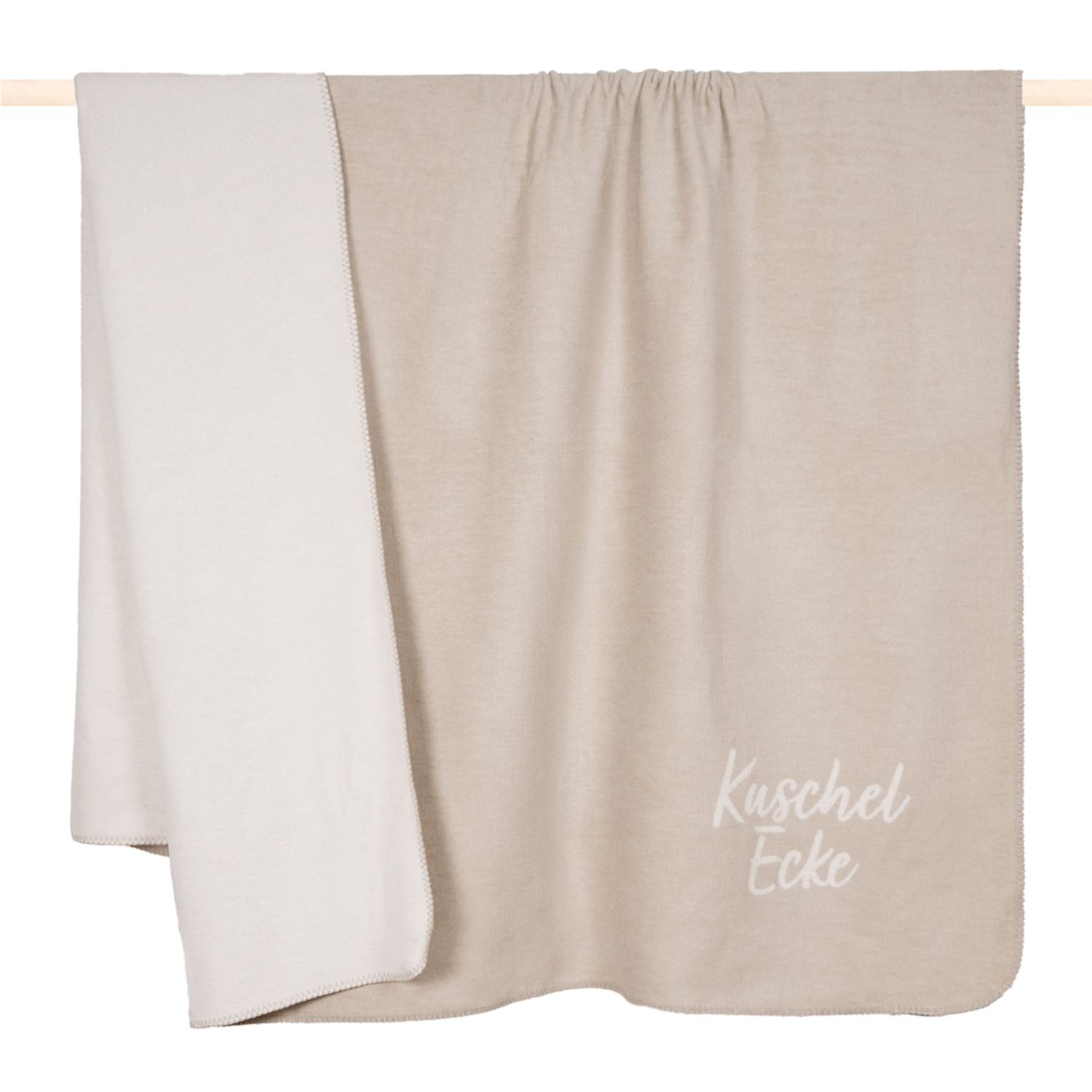 pad - Cozy Up Decke 150 x 200 cm sand-creme ecke