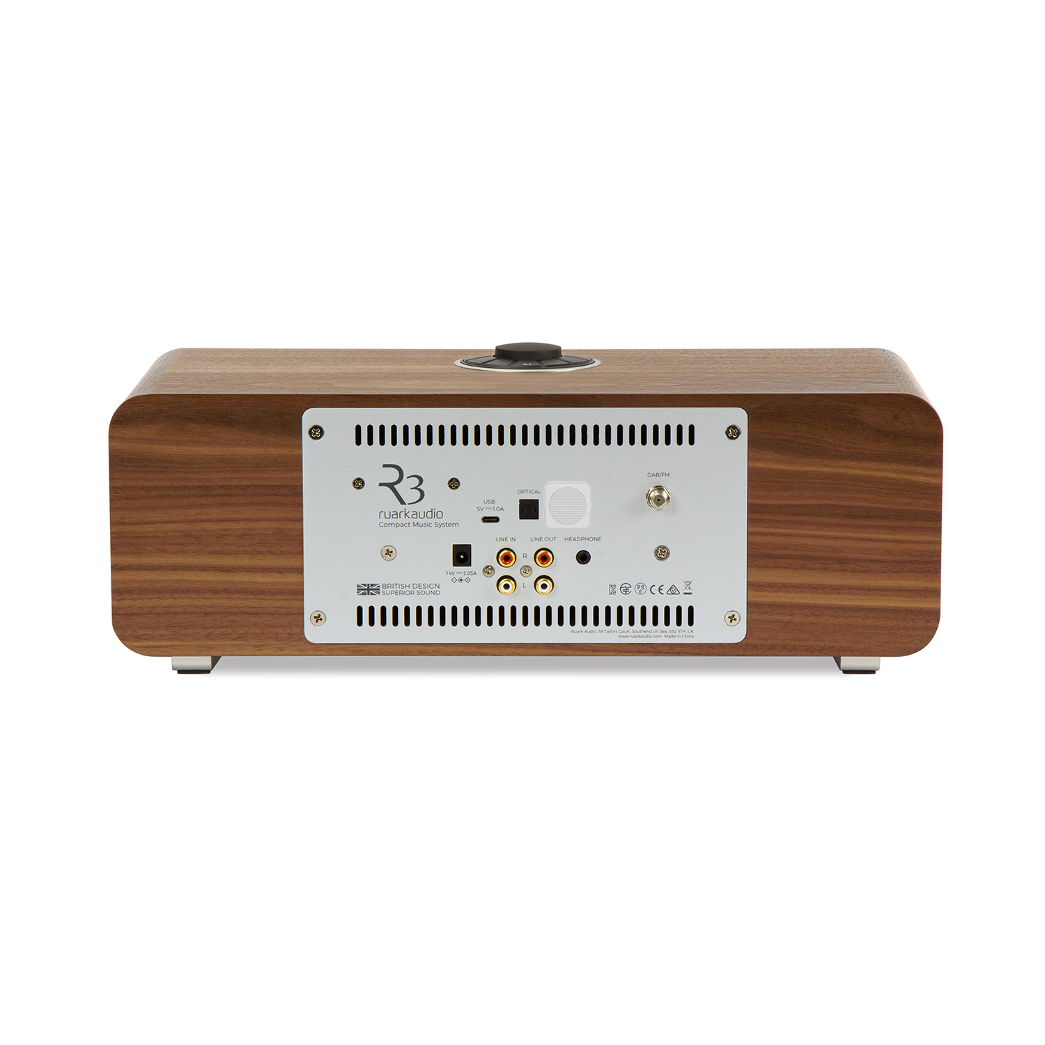 Ruark Audio - R3S Musiksystem walnuss