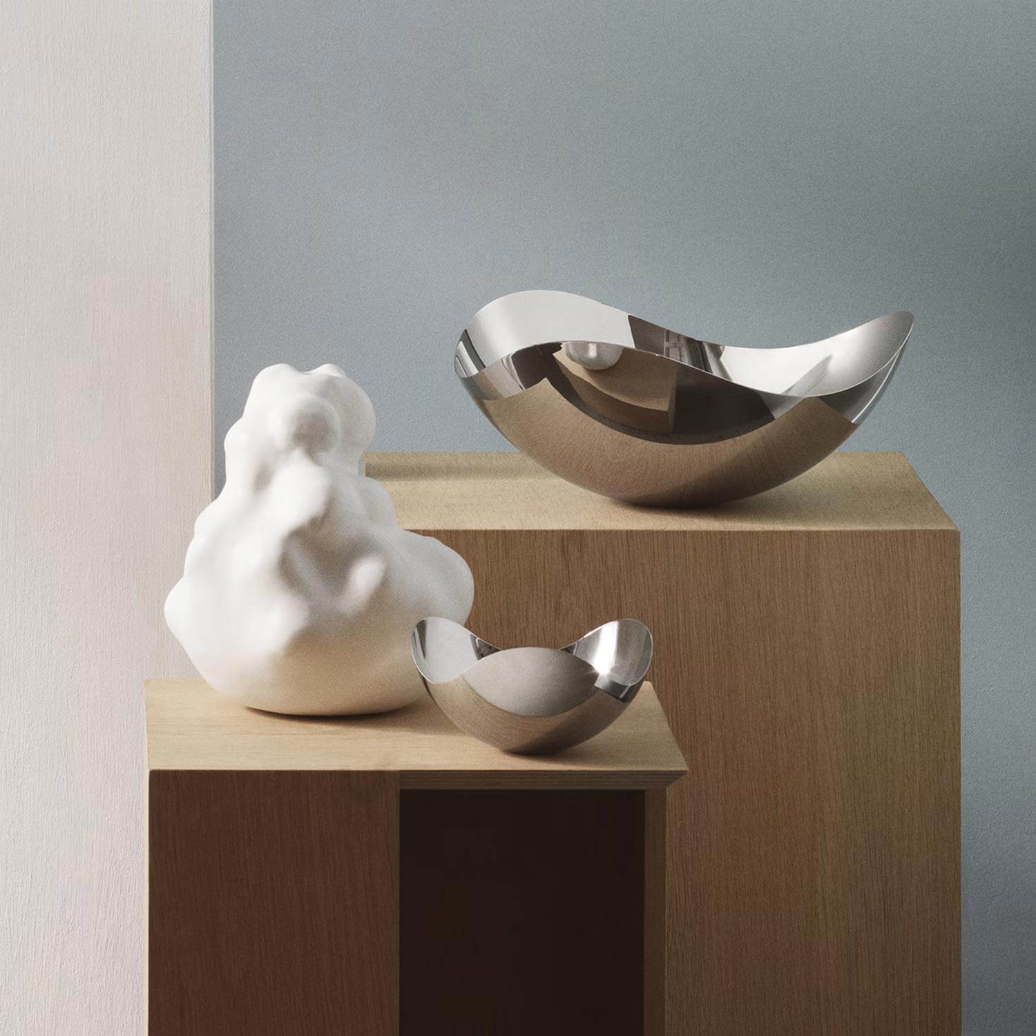 Georg Jensen - Bloom Mirror Schale petit