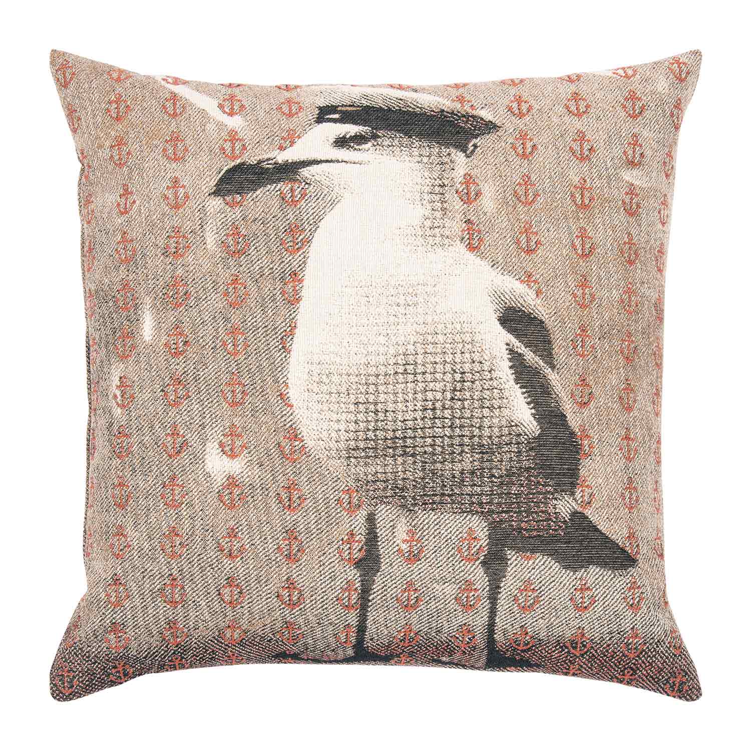 pad - Captain Kissenhülle 45x45 cm beige-rust