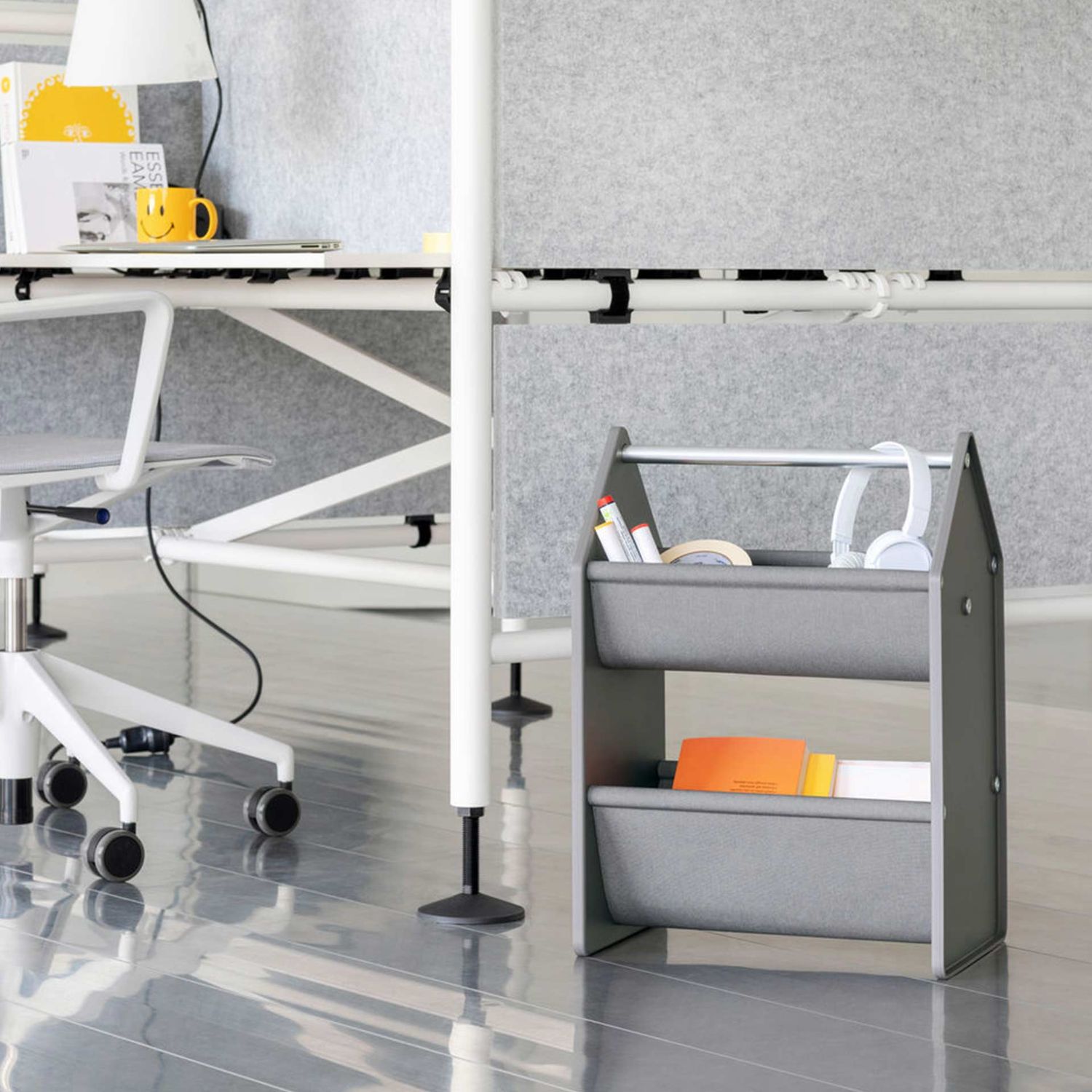 Vitra - Drop Box Tray Set meerblau