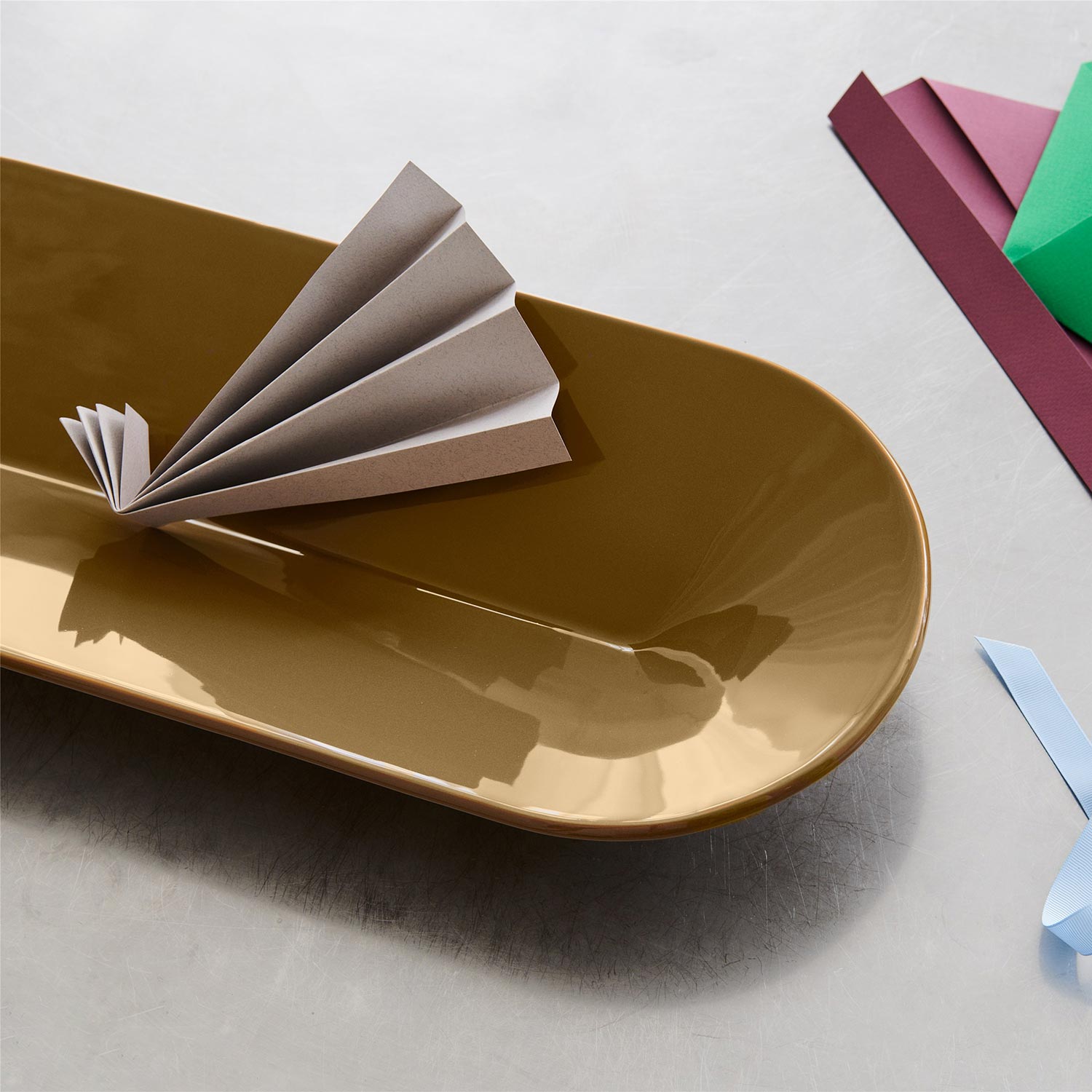 muuto mere schale brown green deko 97266