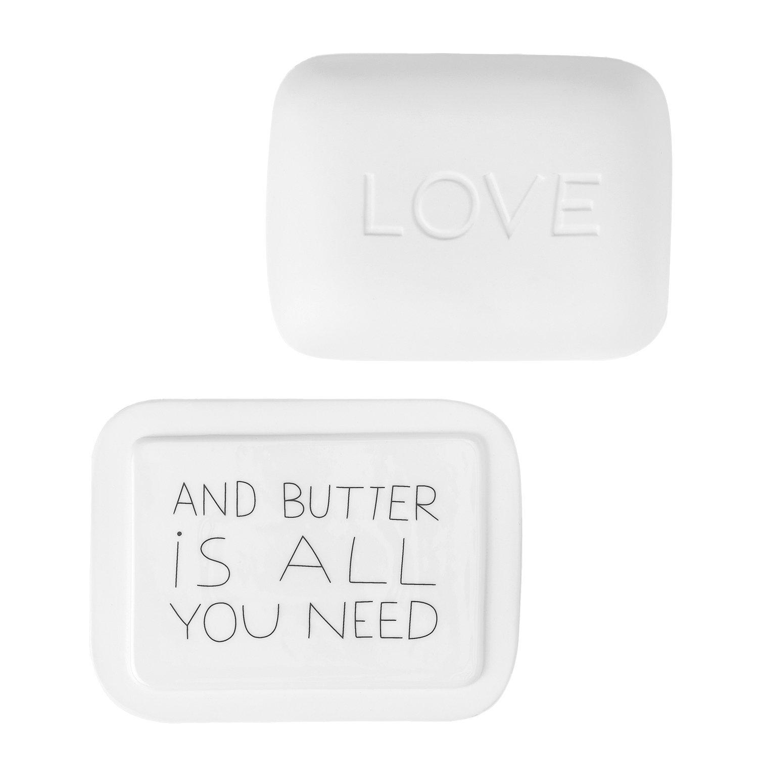 Räder Design - Guten Morgen Butterdose Love