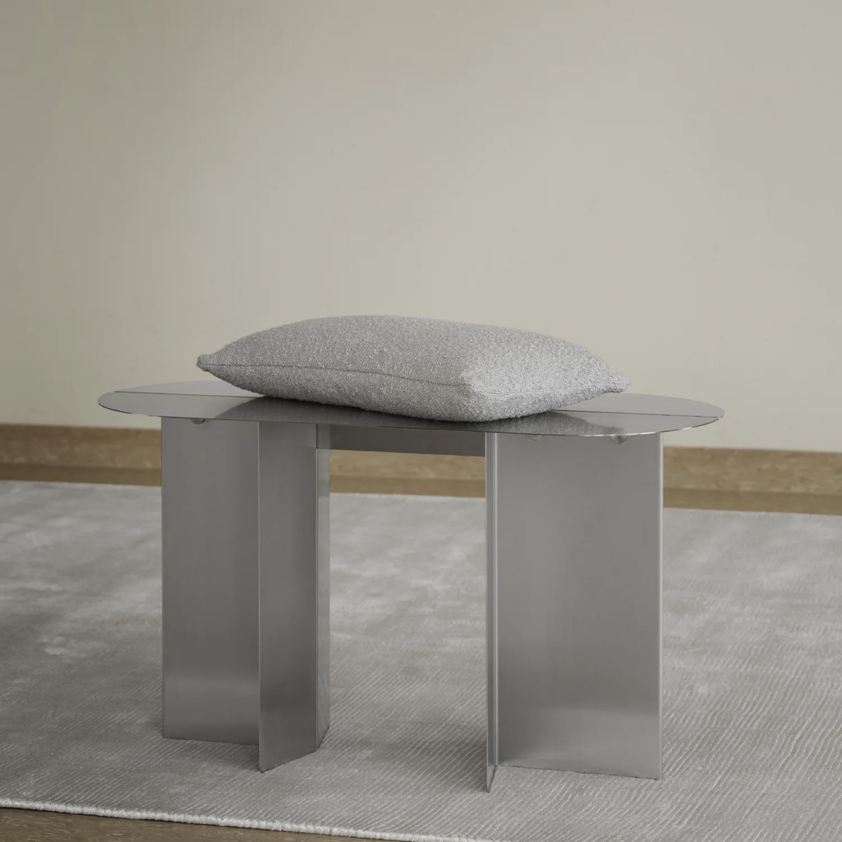 blomus - BOUCLE Kissenhülle misty rose 40x40 cm